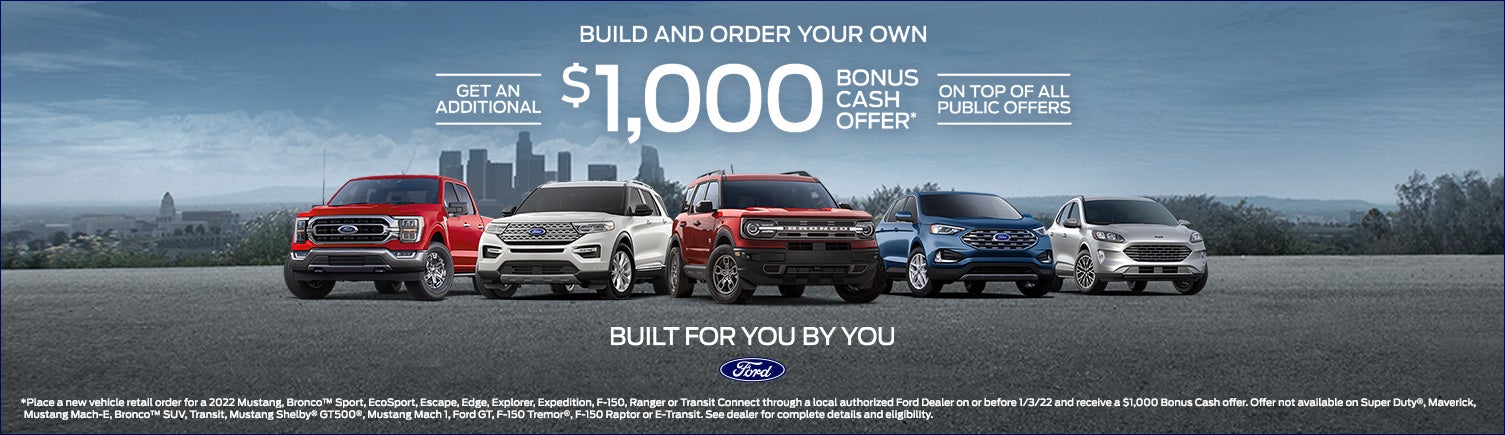 Build and Order Your Own Ford 
