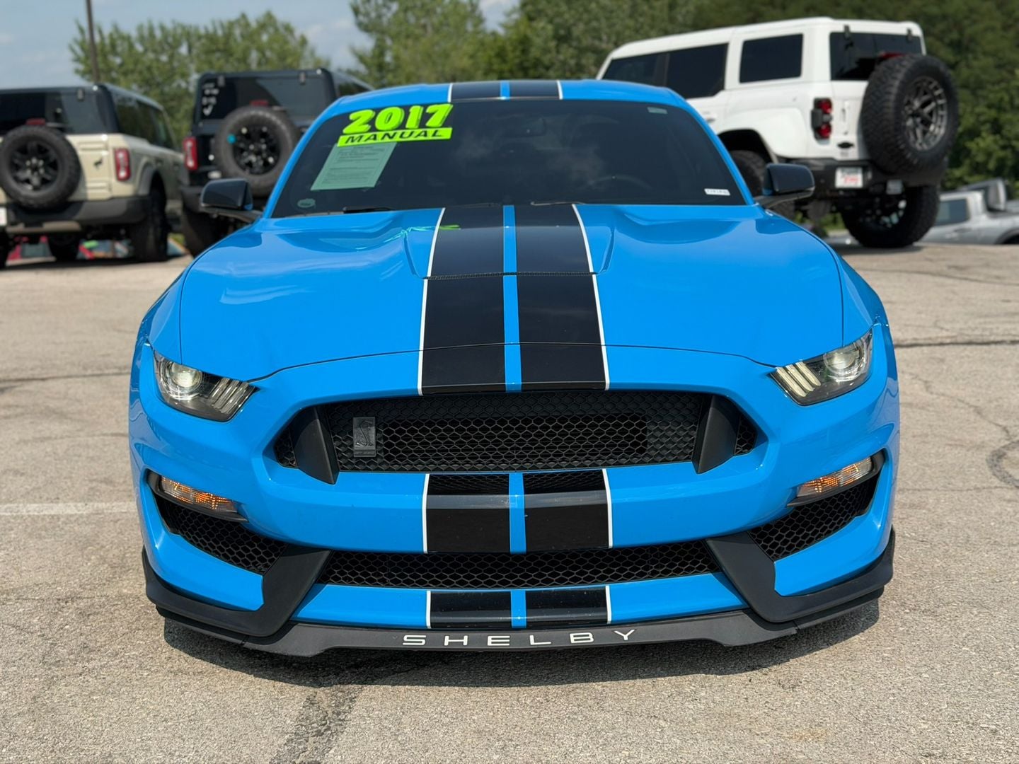 Used 2017 Ford Mustang Shelby GT350 with VIN 1FA6P8JZ1H5521380 for sale in Kansas City
