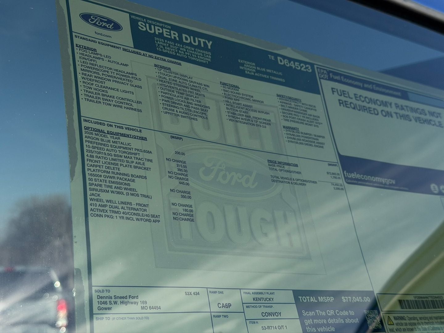 2026 Ford Chassis Cab F-450® LARIAT®