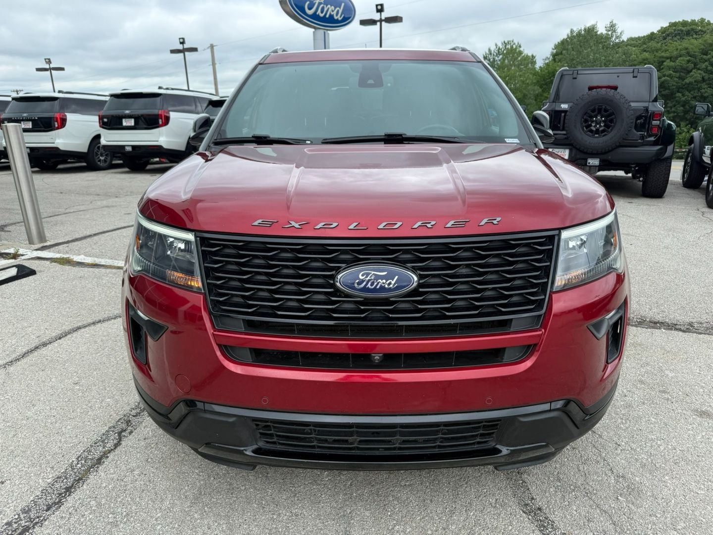 Used 2019 Ford Explorer Sport with VIN 1FM5K8GT6KGA95989 for sale in Kansas City