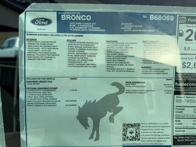 2025 Ford Bronco Base