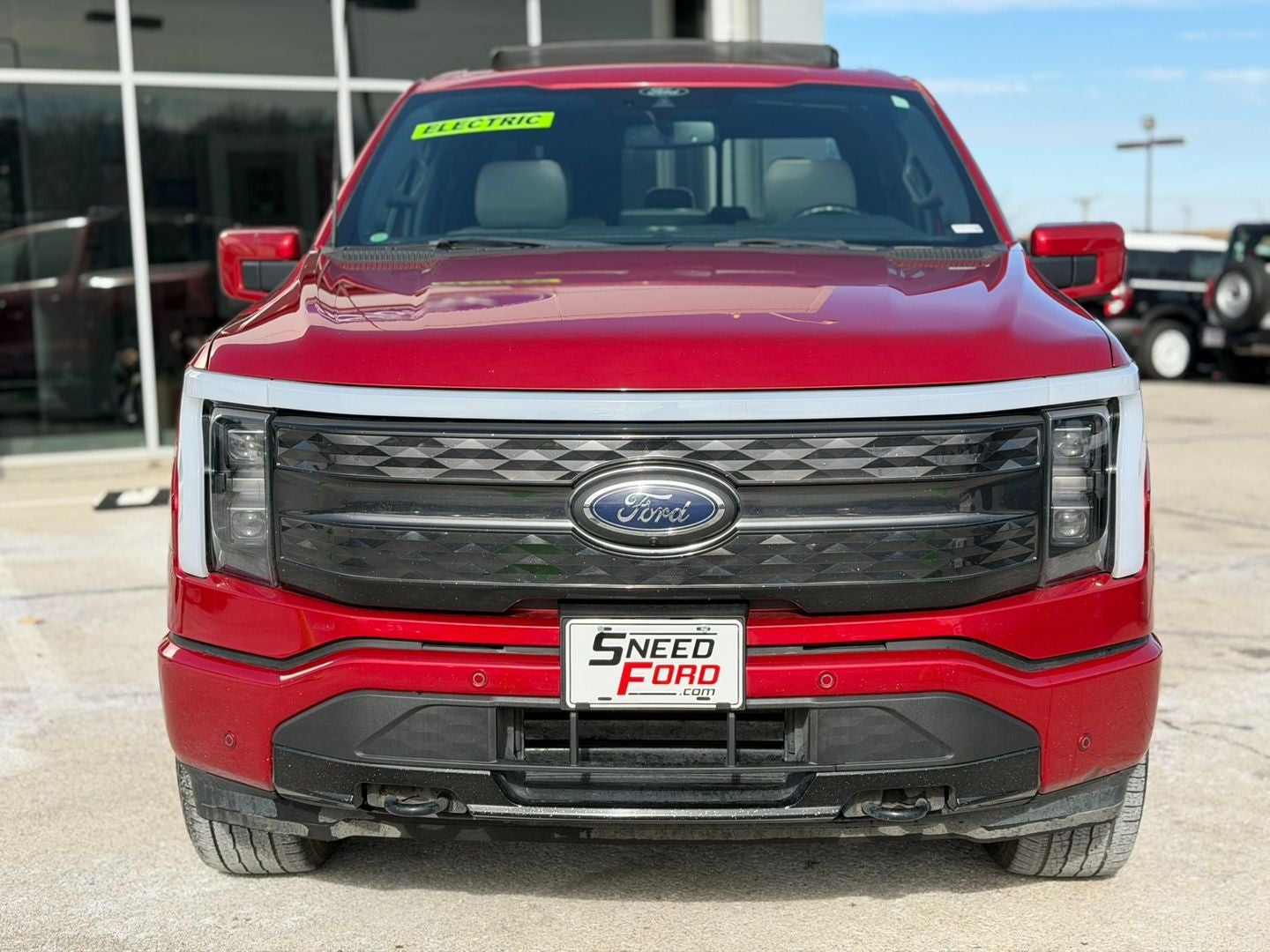 Used 2022 Ford F-150 Lightning Platinum with VIN 1FT6W1EV9NWG02337 for sale in Gower, MO