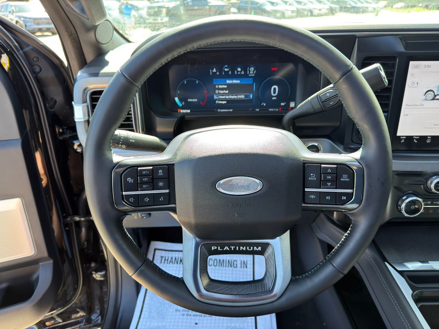 2025 Ford Super Duty F-350 SRW Platinum 4X4