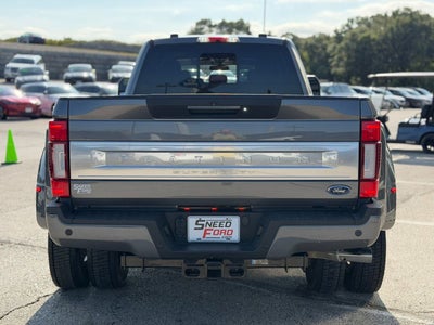 2022 Ford Super Duty F-450 DRW Platinum 4X4