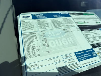 2026 Ford Transit Commercial Cargo Van