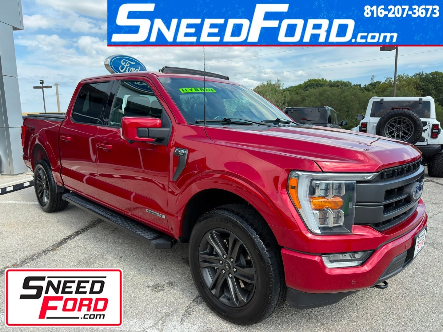 2021 Ford F-150 Lariat 4X4 Powerboost Hybrid V6
