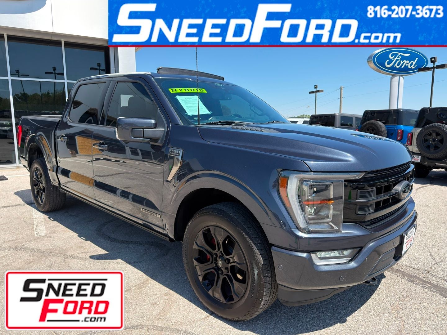 2022 Ford F-150 Platinum 4X4 Powerboost Hybrid V6