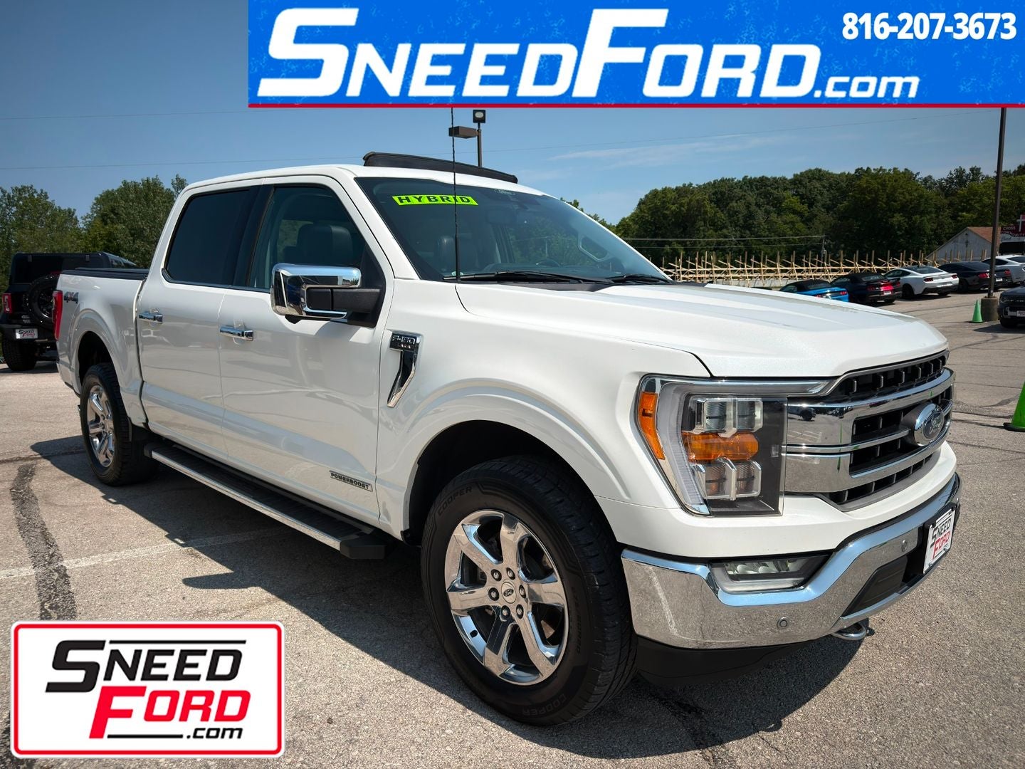 2021 Ford F-150 Lariat 4X4 Powerboost Hybrid V6