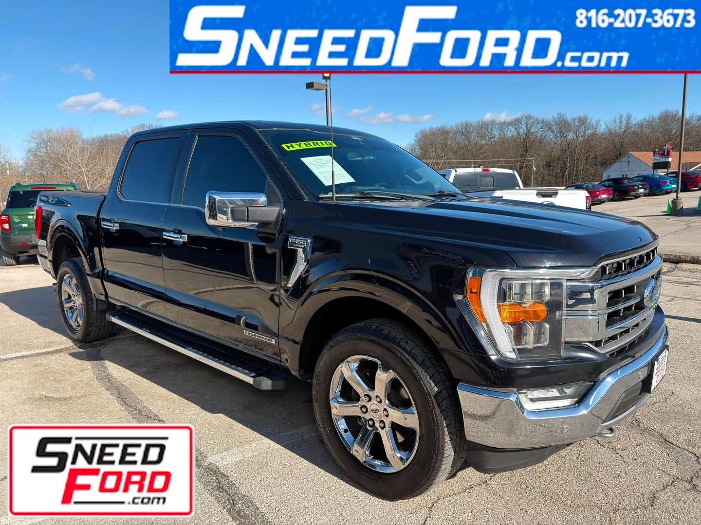 2021 Ford F-150 Lariat 4X4 Powerboost Hybrid V6