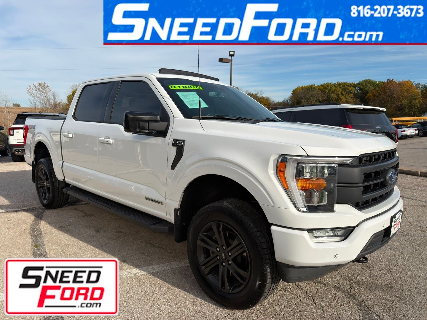 2021 Ford F-150 Lariat 4X4 Powerboost Hybrid V6