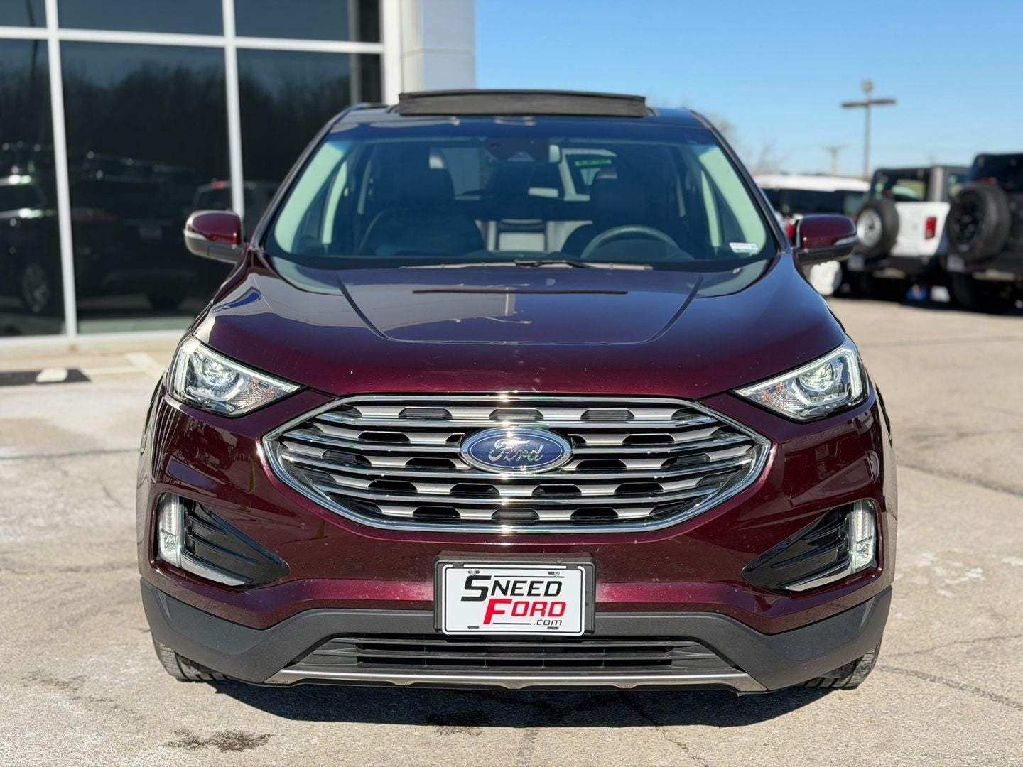 Used 2020 Ford Edge SEL with VIN 2FMPK3J9XLBA19354 for sale in Gower, MO