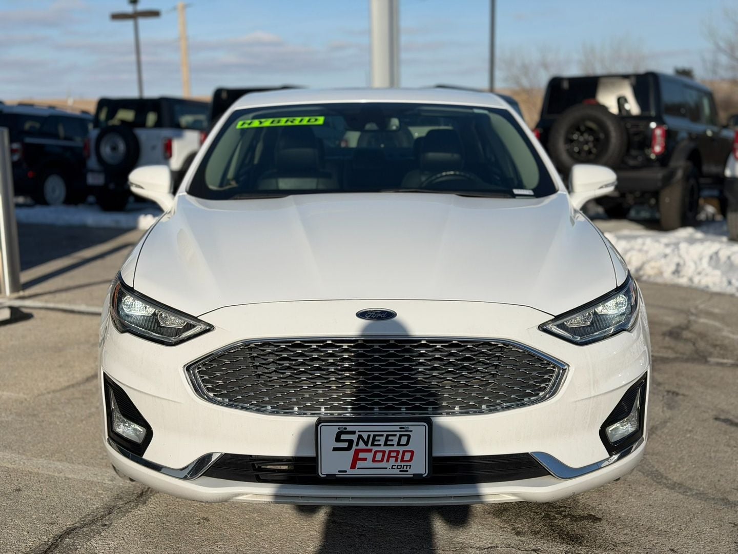 Used 2019 Ford Fusion Energi Titanium with VIN 3FA6P0SU6KR212867 for sale in Gower, MO