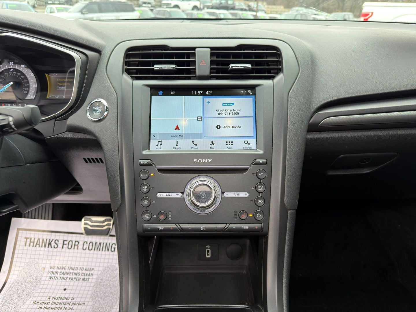 2018 Ford Fusion Sport