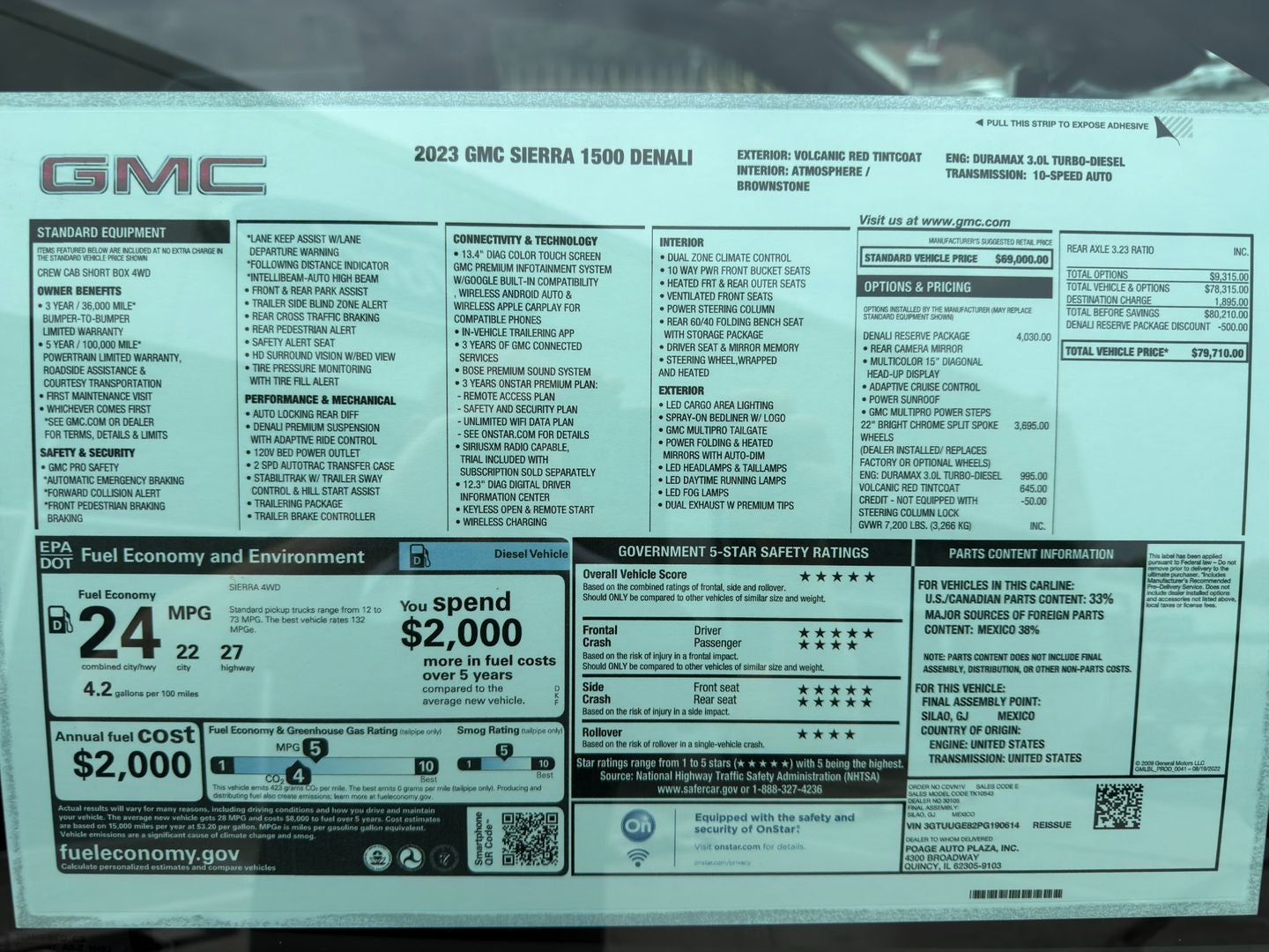 2023 GMC Sierra 1500 Denali