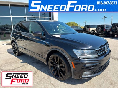 2021 Volkswagen Tiguan SE R-Line Black